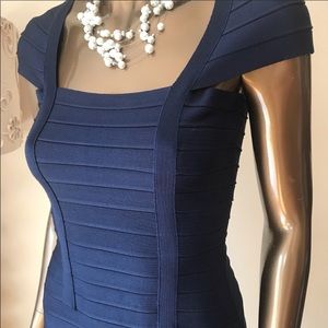 HERVE LEGER bandage dress